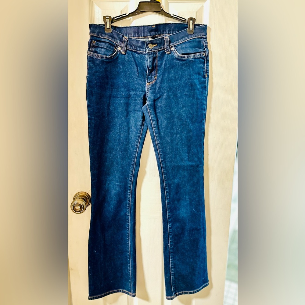 Woman’s size 28 Patagonia Blue Jeans in EUC!